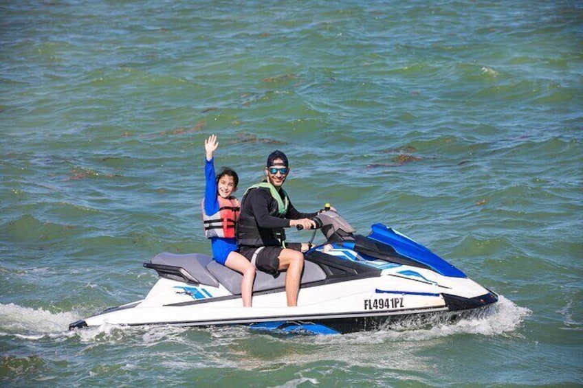 The Original Key West Island Jet Ski Tour from the Casa Marina