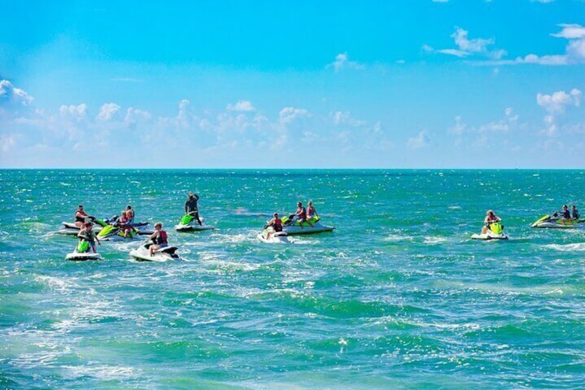 The Original Key West Island Jet Ski Tour from the Casa Marina