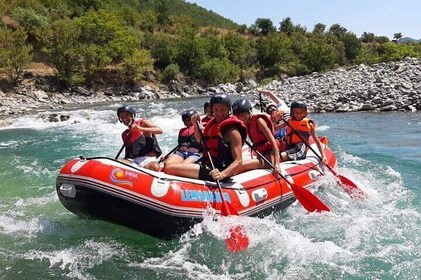 Amazing Rafting Experience at wild Vjosa River in Permet, Albania