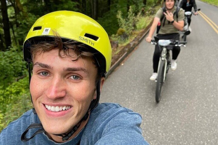 Multnomah Falls Ebiking Tour to 6 Columbia River Gorge Waterfalls