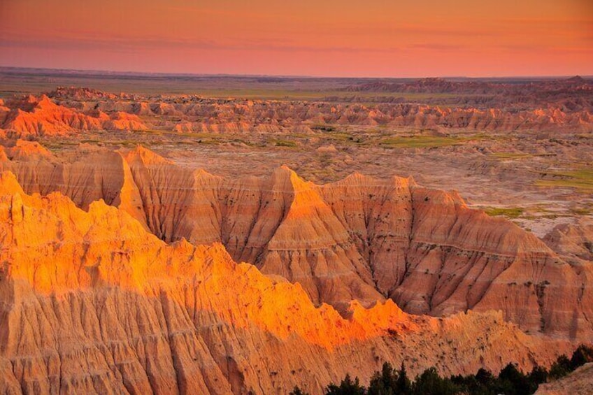 Badlands Sunset and Night Sky Adventure