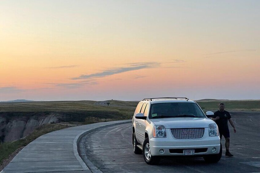 A stop along the way to our night sky viewing. 