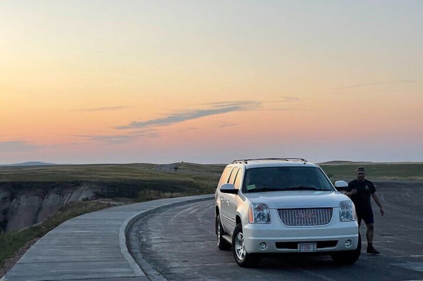 A stop along the way to our night sky viewing.