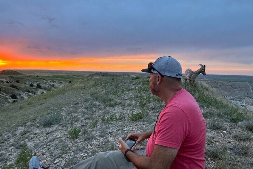 Evening Enchantment: Badlands Sunset & Stargazing