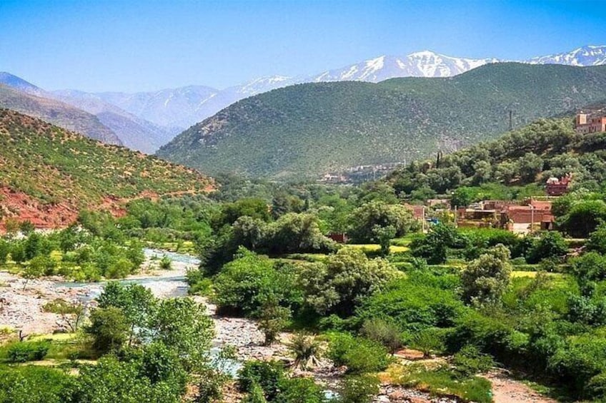 Full-Day Private Atlas Mountains Valley and Waterfalls Tour