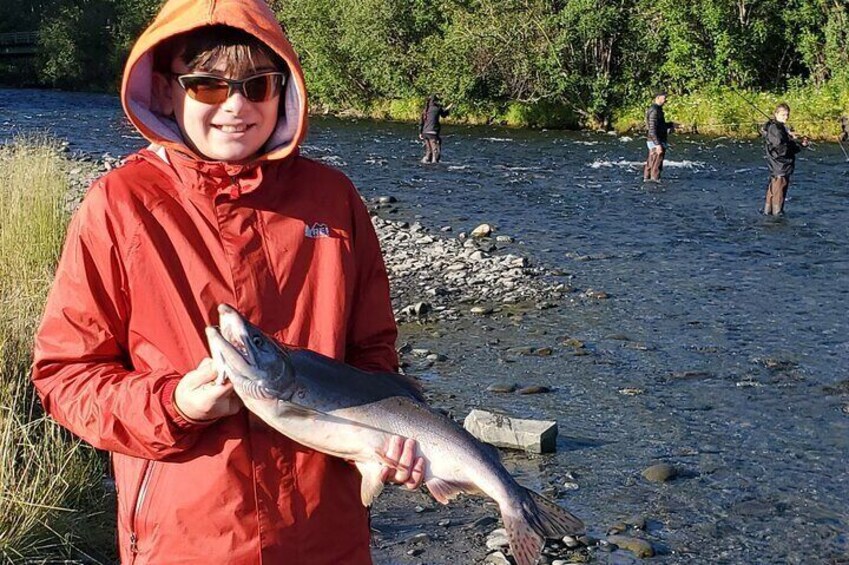 Alaskan Salmon 8-Hour Fishing Experience