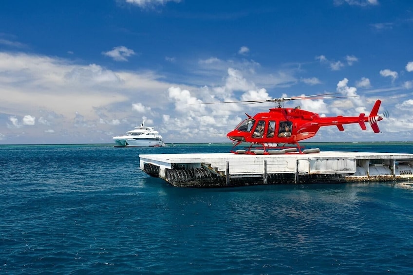 Full-Day Outer Great Barrier Reef & Helicopter Package