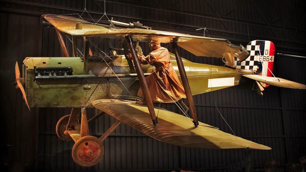 Show item 4 of 5. antique plane in christchurch