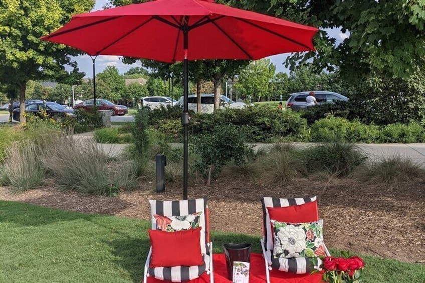 The Private Picnic now has shade!