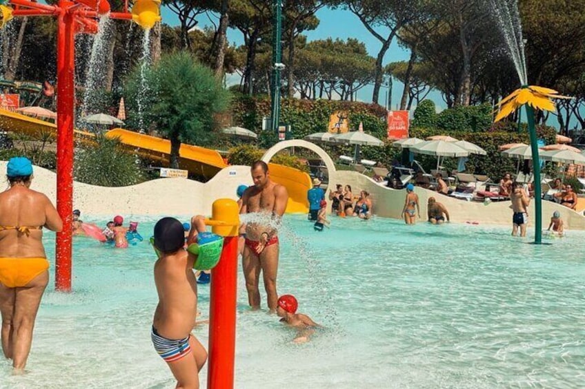 Entrance ticket to the Valle dell'Orso Water Park