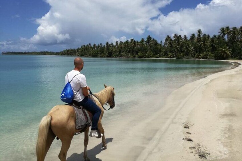 Horseback Riding on the Virgen de Miches Beach