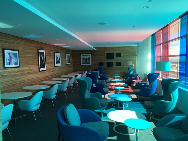 Virgin Atlantic Clubhouse at SFO Airport operated by Plaza Premium Group