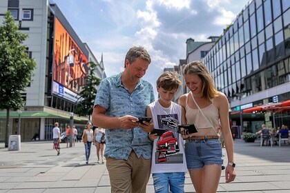 Audiobook City Rally through Dortmund City with Sir Peter Morgan