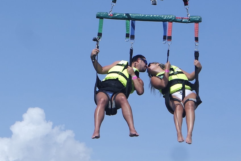 Parasailing Adventure in Cancun Beachside