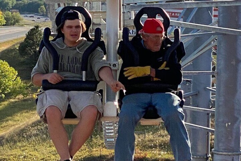 Buffalo Hunt Coaster in South Dakota