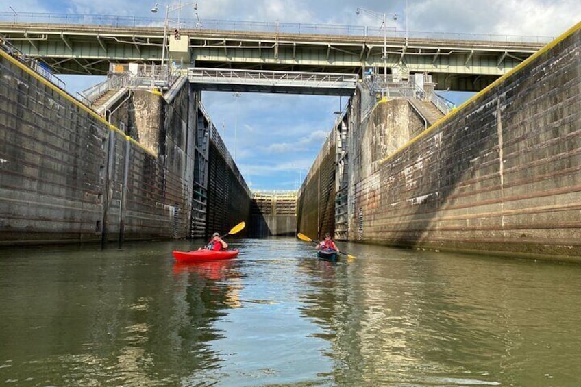 Exiting the lock. 