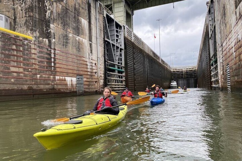 3-Hour Chickamauga Dam Lock Through Kayak Tour