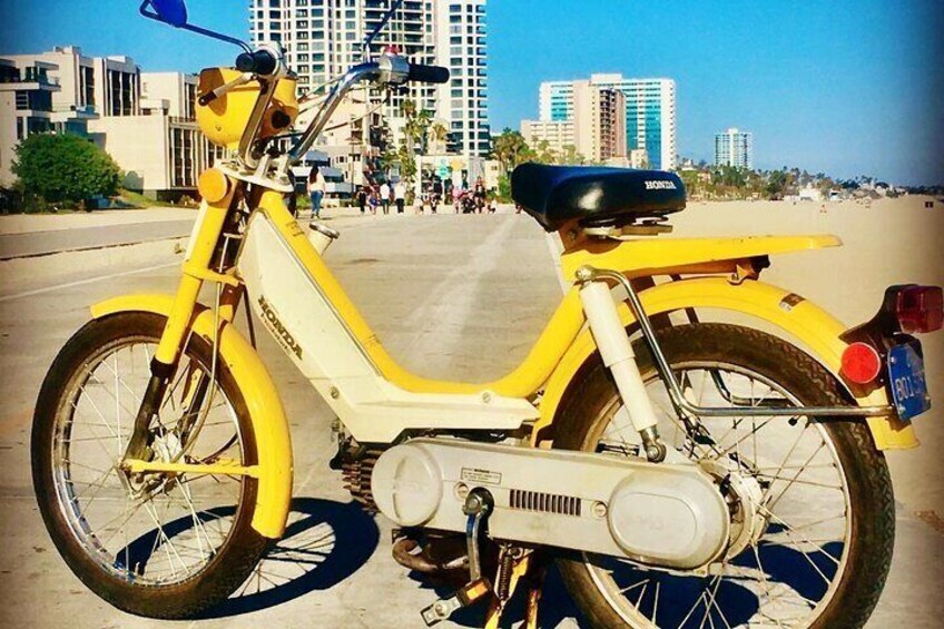 Long Beach California Vintage Moped Rental 24Hour