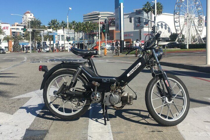 Long Beach California Vintage Moped Rental 24Hour