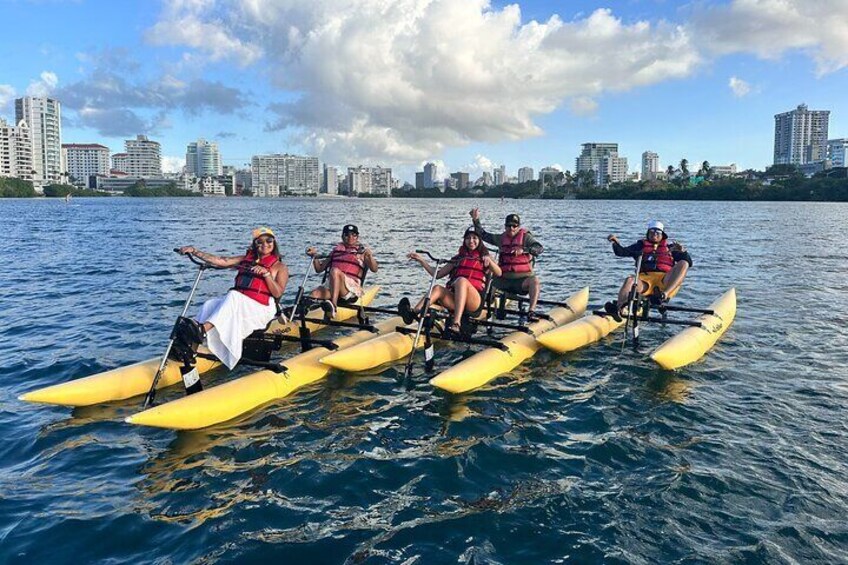 San Juan: Chiliboats Adventure in Condado Lagoon