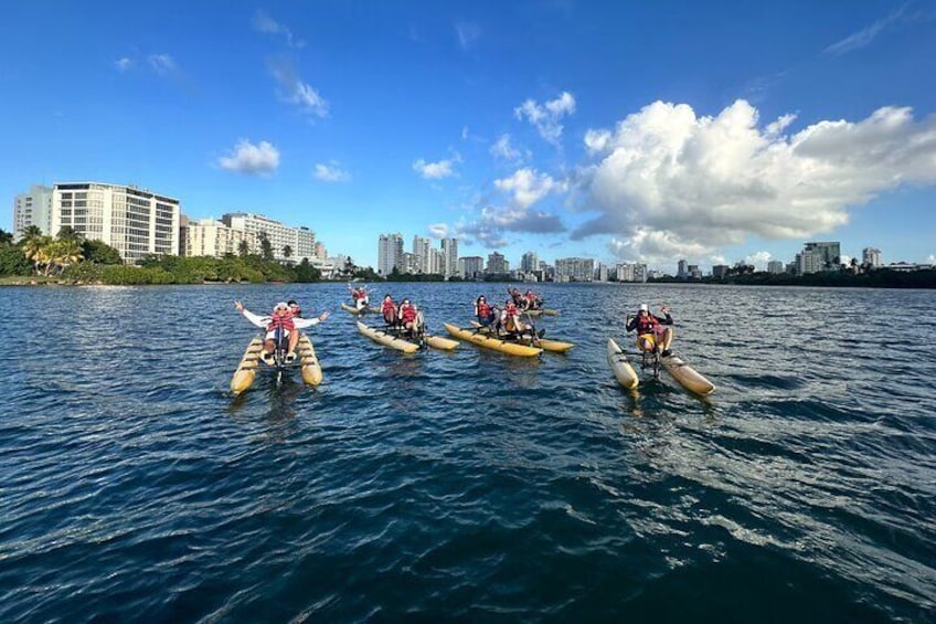 San Juan: Chiliboats Adventure in Condado Lagoon