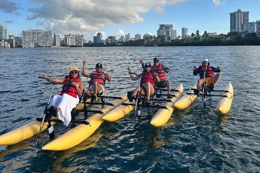 San Juan: Chiliboats Adventure in Condado Lagoon