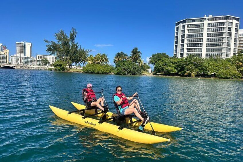 San Juan: Chiliboats Adventure in Condado Lagoon