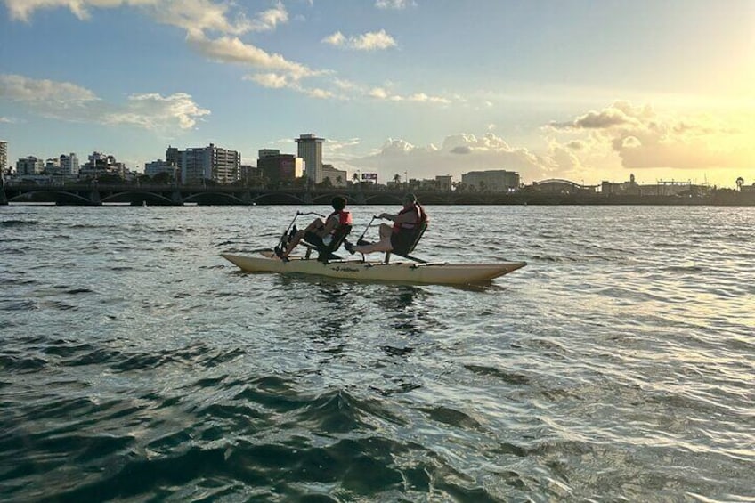 San Juan: Chiliboats Adventure in Condado Lagoon