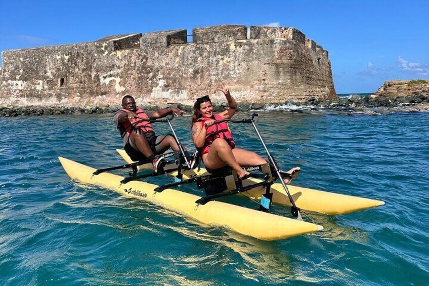 San Juan: Chiliboats Adventure in Condado Lagoon