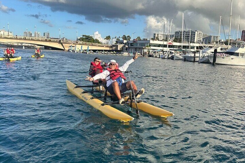 San Juan: Chiliboats Adventure in Condado Lagoon