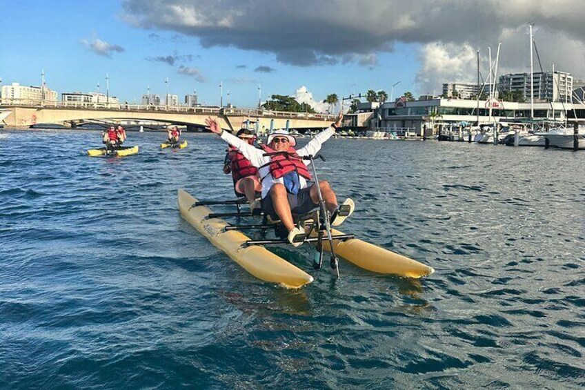 San Juan: Chiliboats Adventure in Condado Lagoon