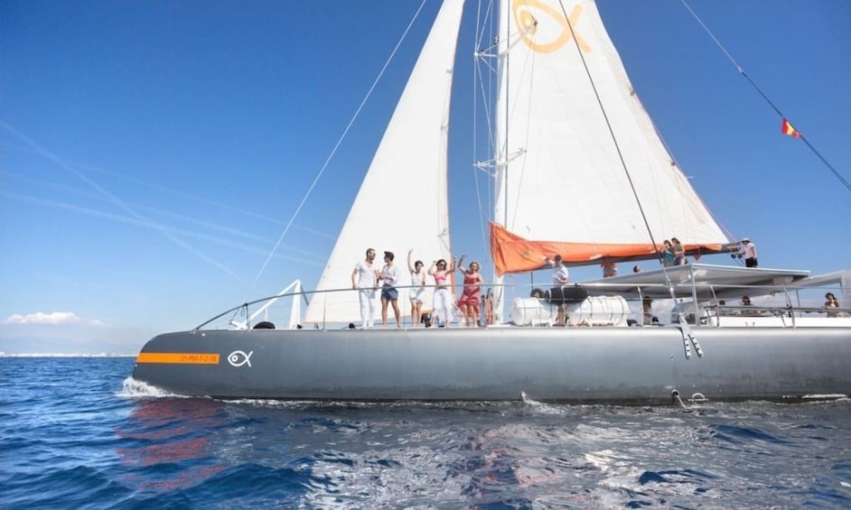 Catamaran Cruise Along the Bay of Palma with Lunch or Dinner