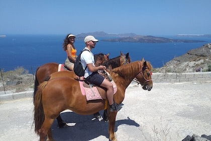 Sunset Horse Riding Experience to Caldera