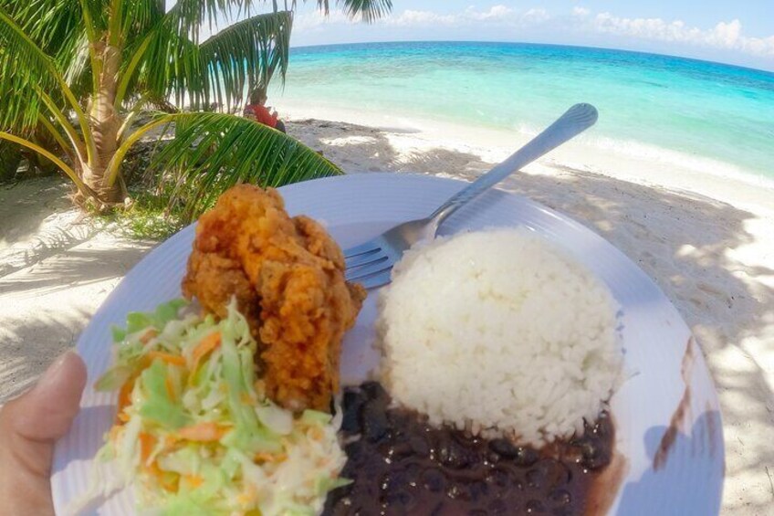 Creole Style Belizean Lunch