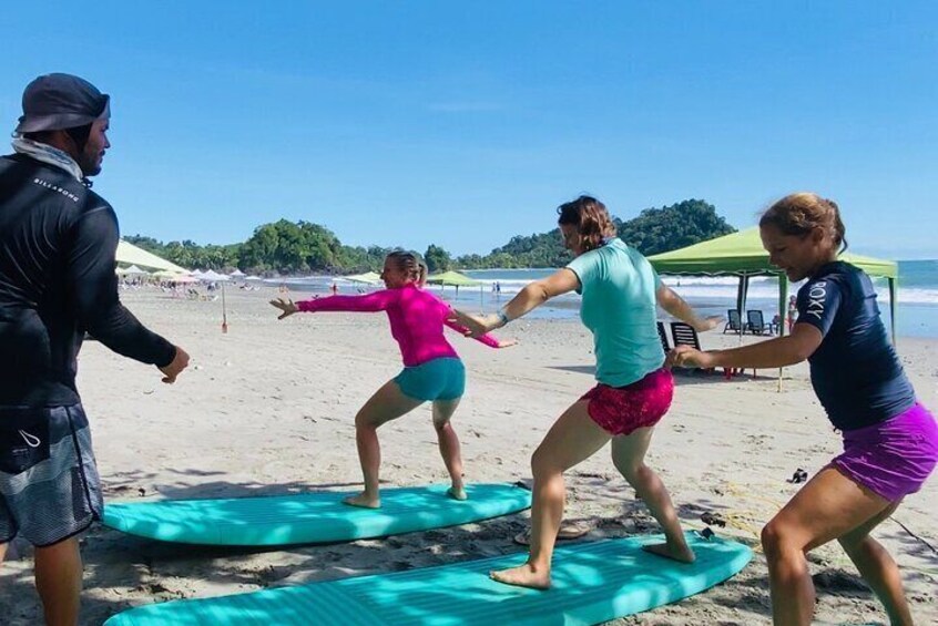 Surfing Classes Manuel Antonio