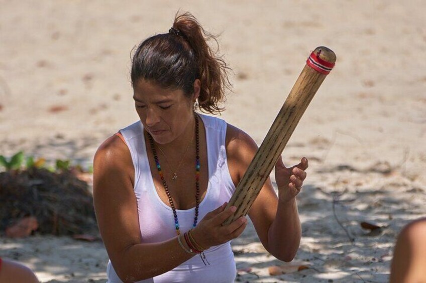 Sound healing & meditation session at Eagle Beach