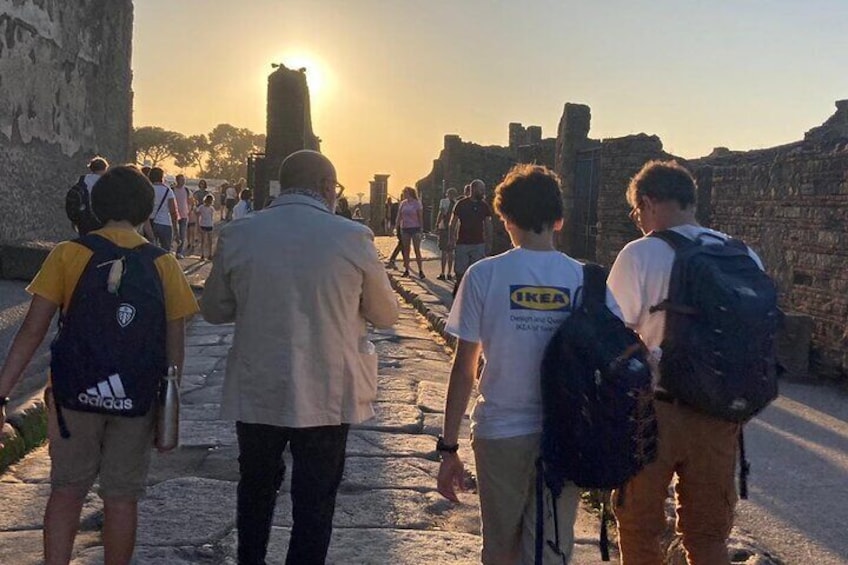 Semi - Private tour of Pompeii with an Archeologist