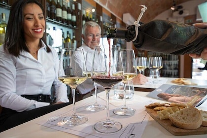 Eet- en wijnles en wijnproeverij in San Gimignano