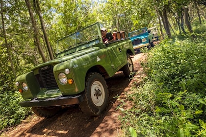 Vintage Land Rover Expedition To Uxmal Cenotes