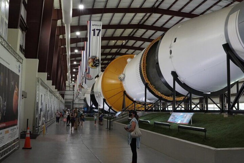 Nasa Space Center with transportation