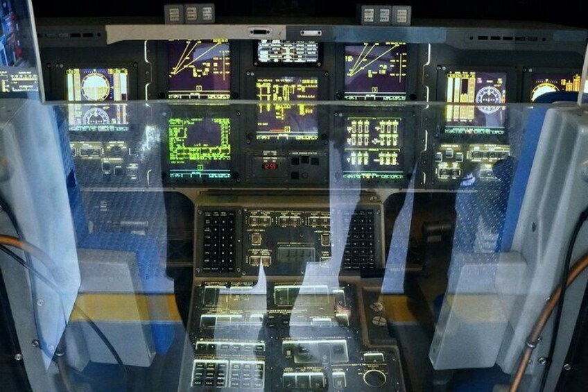 Nasa Space Center with transportation