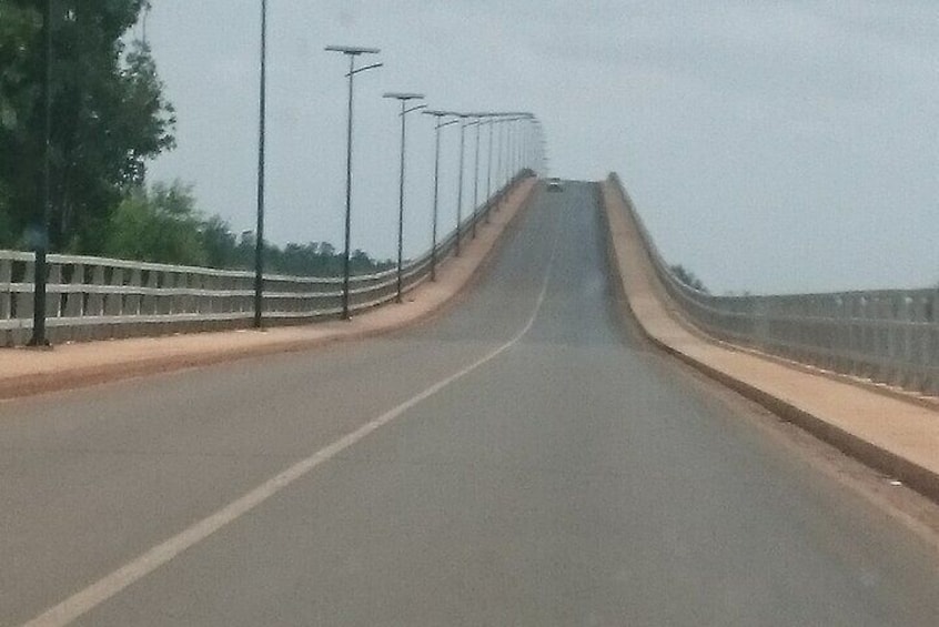 Denton bridge to cross to the north bank. 