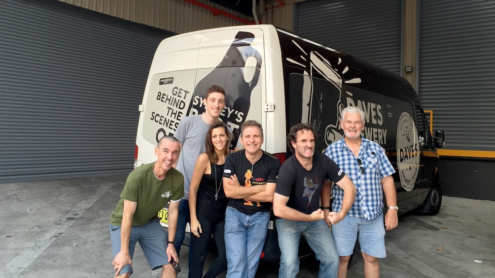 Group on the Craft Beer Tour in Sydney 