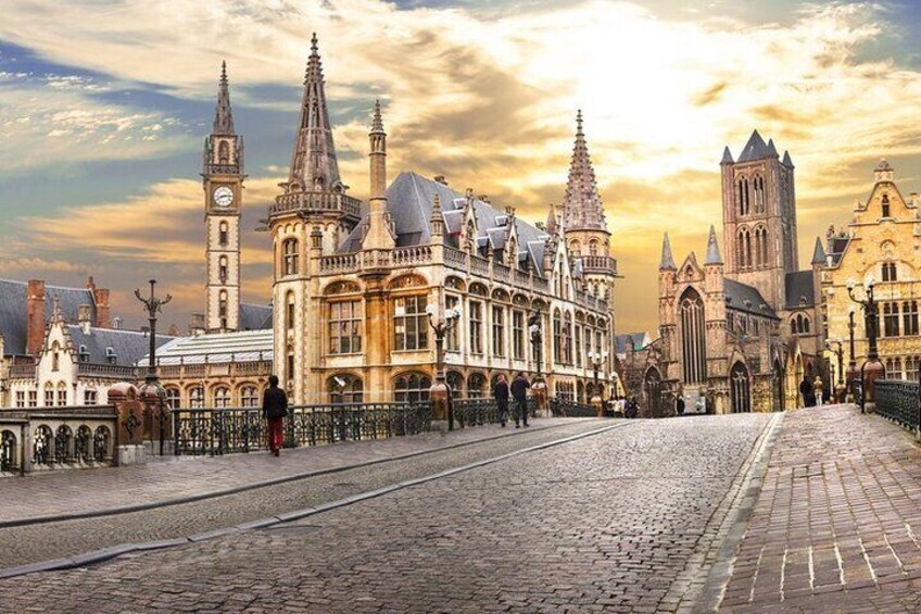 The historical heart of Ghent