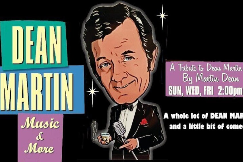 New Dean Martin Show Branson Hot Hits Theatre with Martin Dean