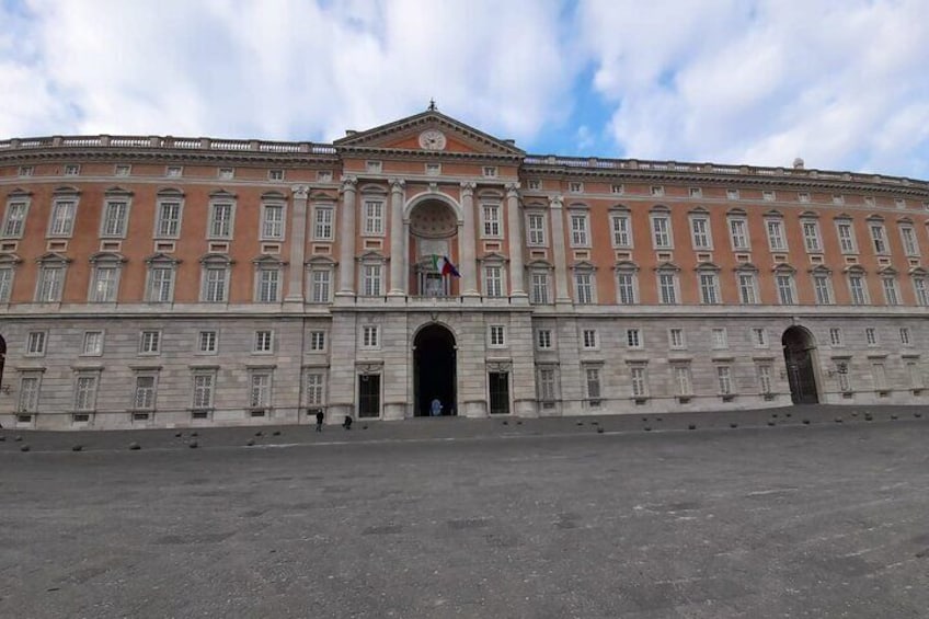 Royal Palace of Caserta entrance