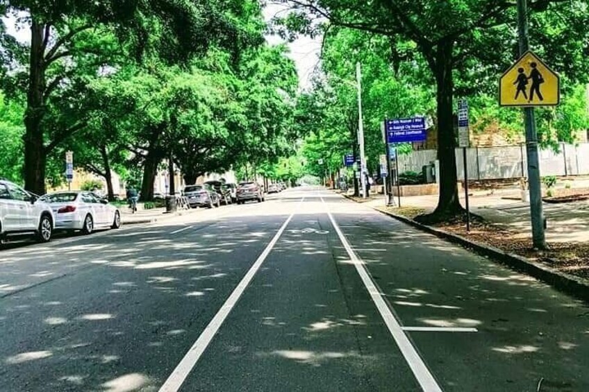 Bike Lane on Person Street