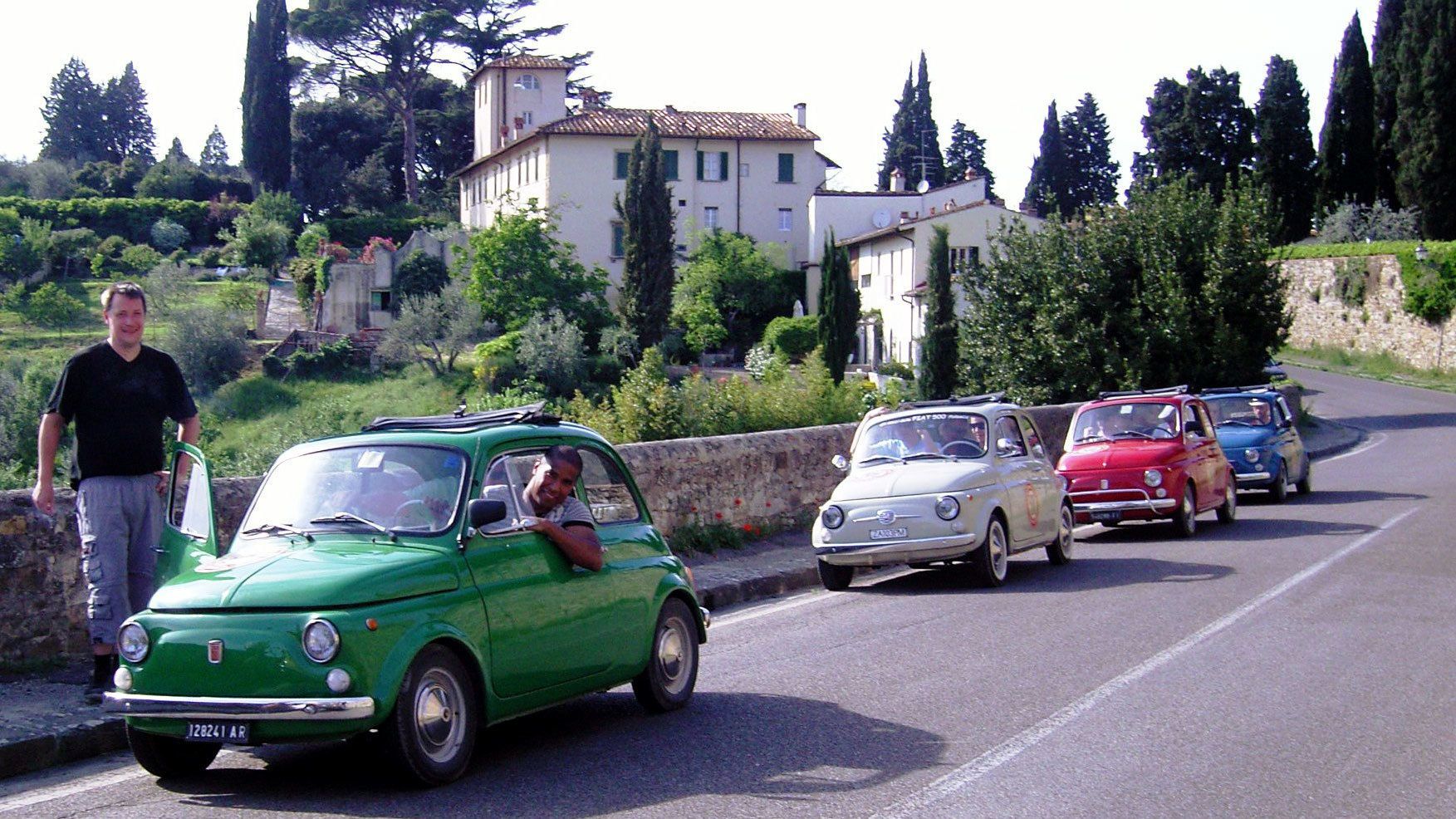 Tour Im Fiat 500 Durch Florenz Und Die Chianti Hugel