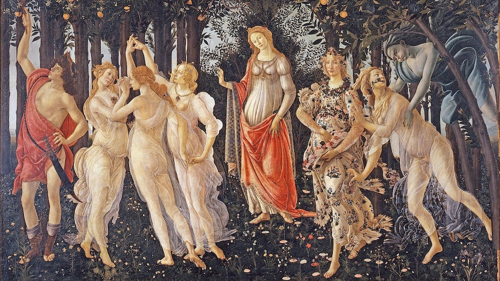 Painting of the Primavera in Florence