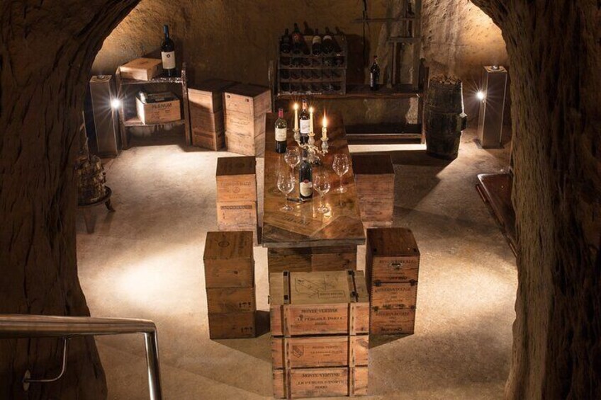 Siena Underground Wine tasting in a Medieval Cave
